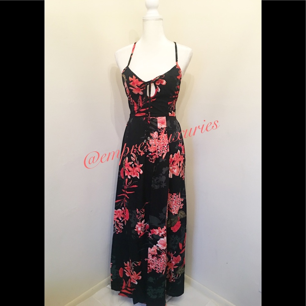 Last1-Small Floral Maxi Dress✨ - Picture 3 of 6